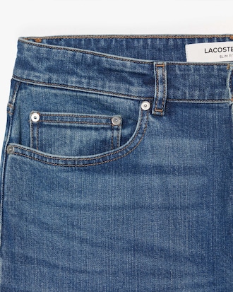 5 Pocket Slim Fit Indigo Jeans