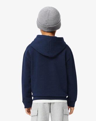 Fleece Contrast Print Sweatshirt