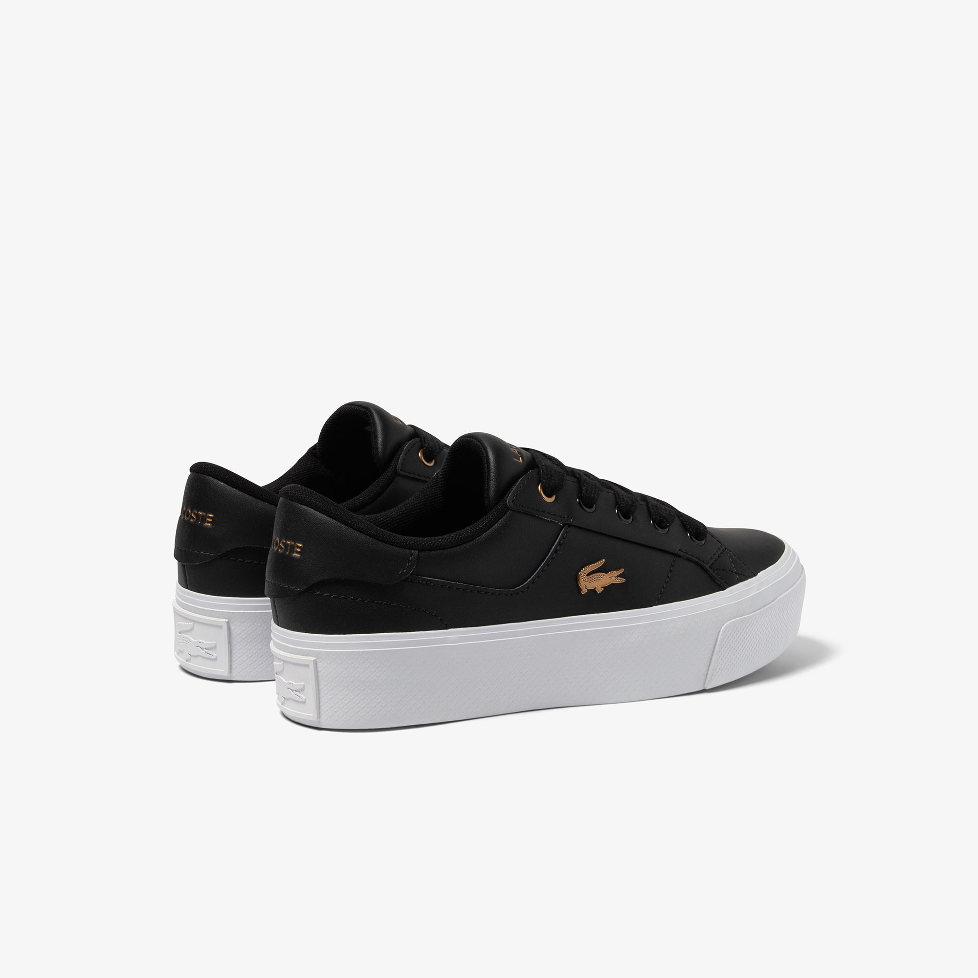 Black lacoste sale womens shoes