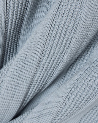 Fluid Ribbed Short Sleeved Sweater