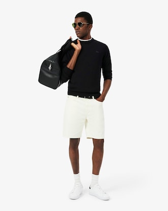 Merino Wool Crew Neck Sweater