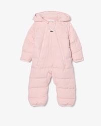 Infants’ Hooded Taffeta Pramsuit