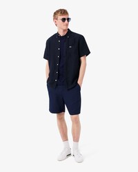 Short Sleeved Linen Shirt