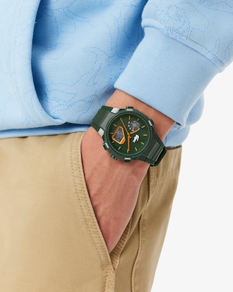 LC33 Analog and Digital Silicone Watch