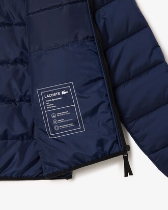 Water-Repellent Quilted Puffed Jacket