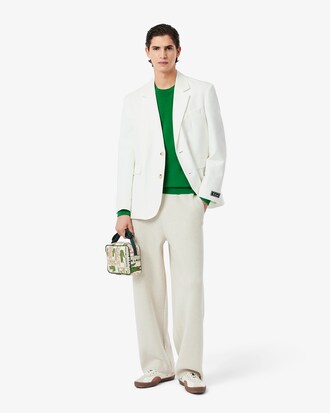 Monochrome Crew Neck Cotton Sweater