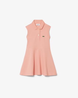 Sleeveless Stretch Piqu&eacute; Dress