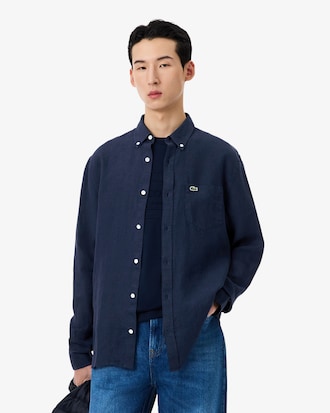 Regular Fit Linen Shirt