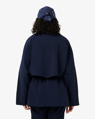 Mid Length Water-Repellent Oversized Parka