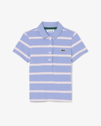 Striped Petit Piqu&eacute; Polo Shirt