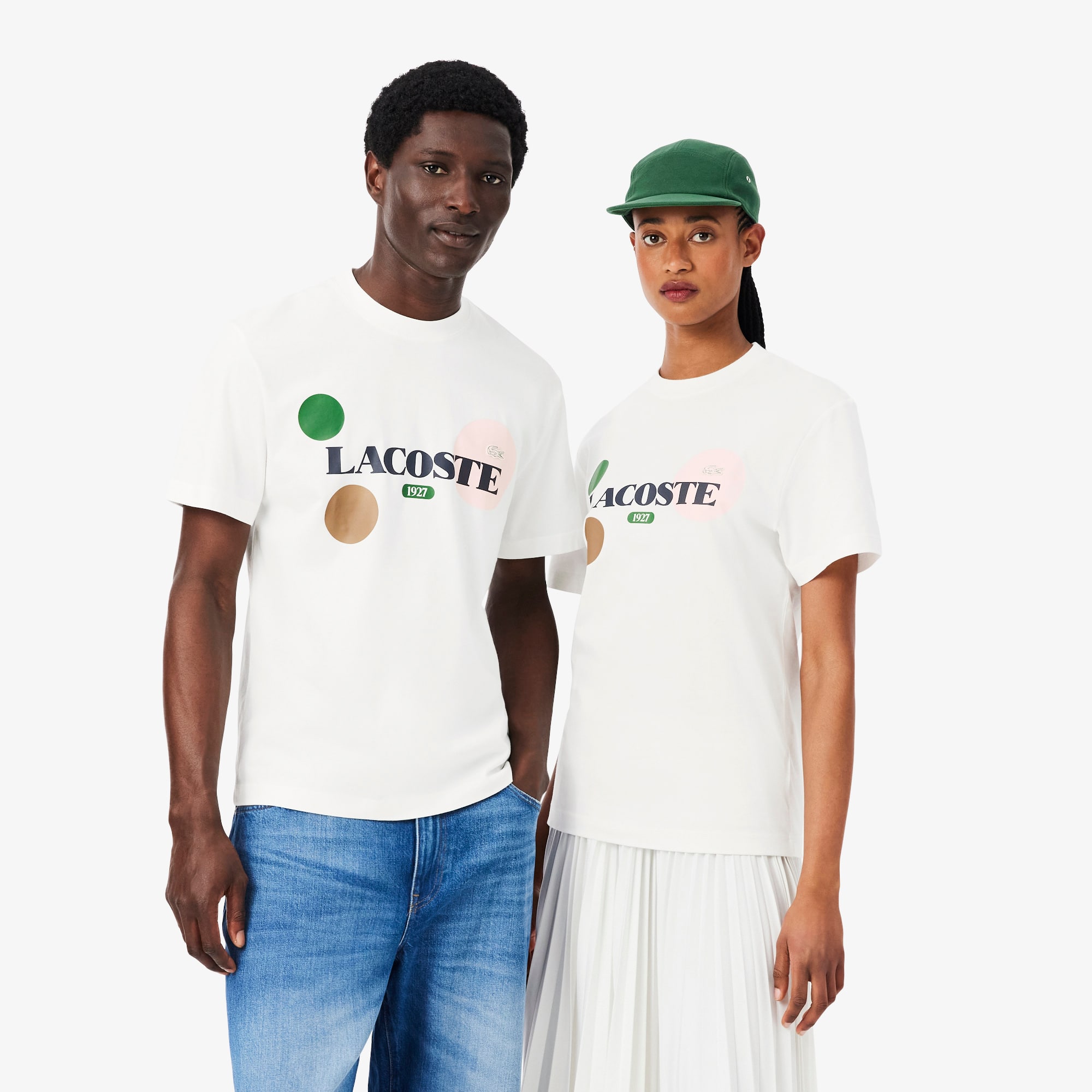 Printed Cotton Jersey T-shirt - Men's t-shirts - New In 2026 | Lacoste