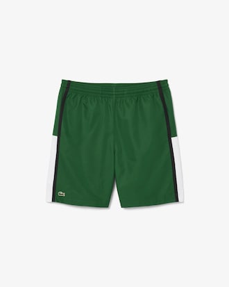 Lightweight Colour-Block Stripe Tennis Shorts