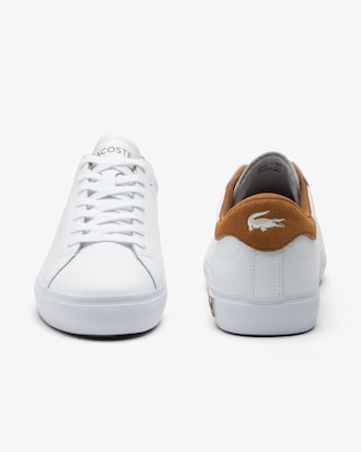 Men’s Powercourt Leather Sneakers