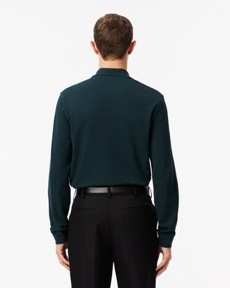 Classic Fit Long Sleeved L.12.12 Polo Shirt