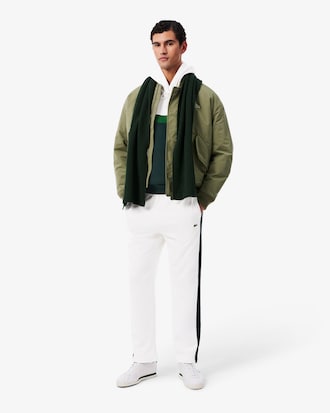 Colour-Block Fleece Hoodie