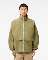 Water-Repellent Removable Hood Windbreaker