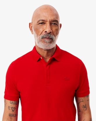 Regular Fit Paris Stretch Piqu&eacute; Polo Shirt