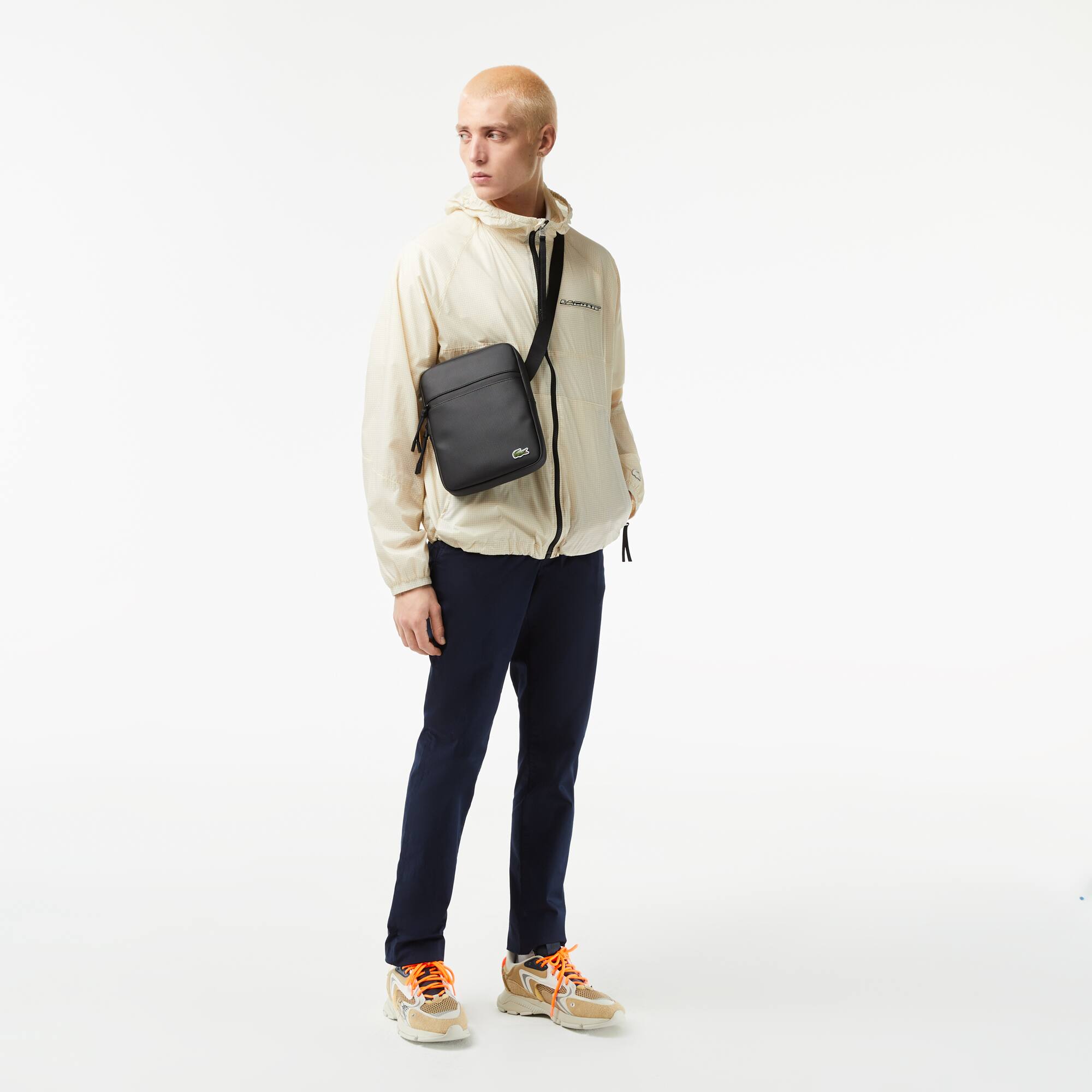 Men's classic petit piqué double bag sale