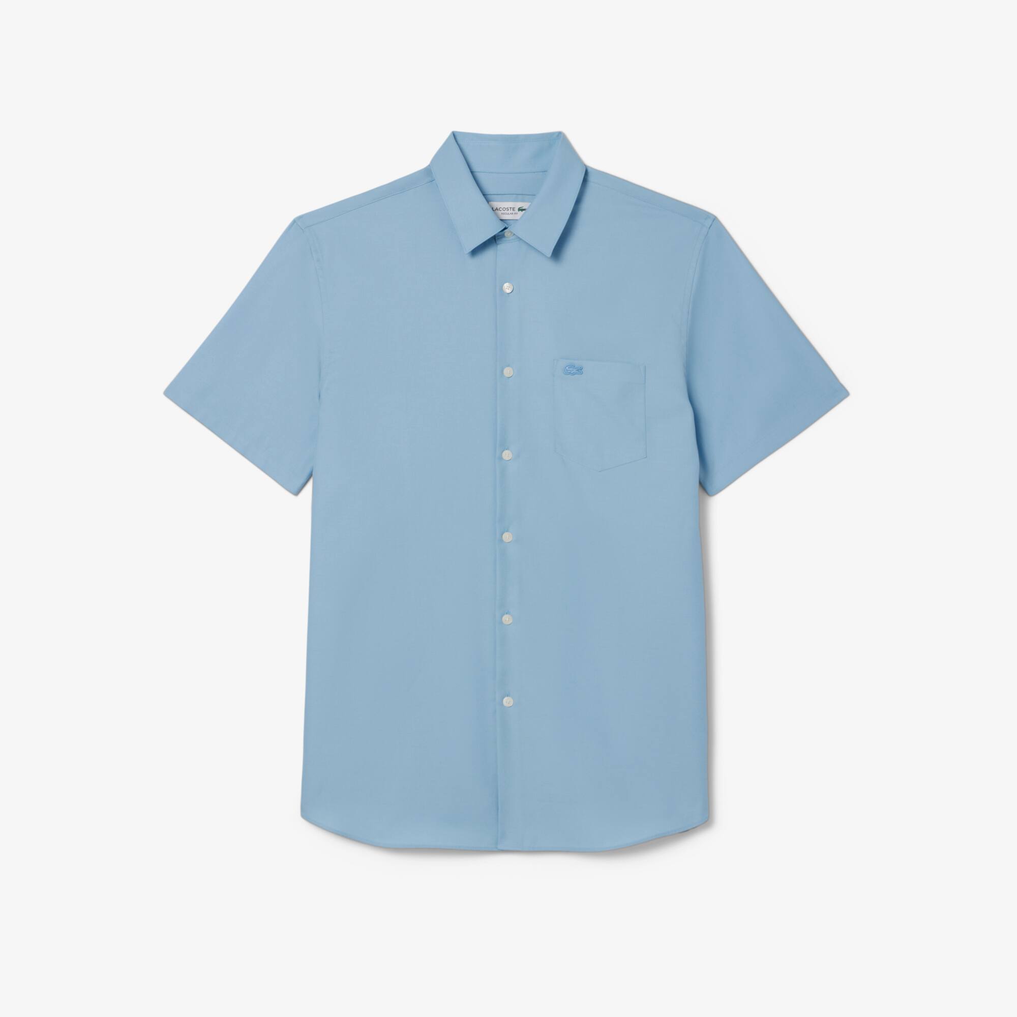 Men's solid cotton shirts clearance