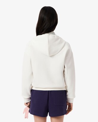Zipped Piqué Hoodie