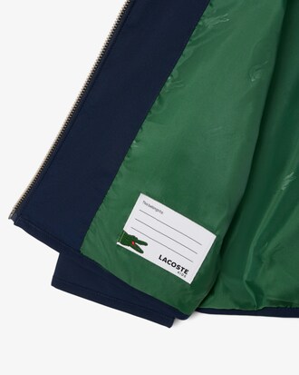 Water-Repellent Twill Harrington Jacket