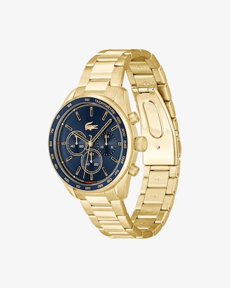 Boston Ion-Plated Stainless Steel Chronograph Watch