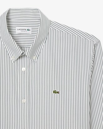 Regular Fit Striped Pinpoint Shirt
