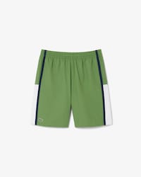 Lightweight Colour-Block Stripe Tennis Shorts
