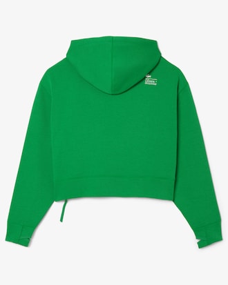 Short Cut Cotton Hoodie