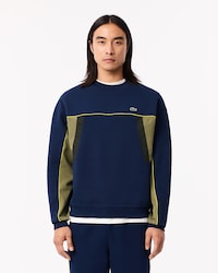 Loose Fit Piqué Sweatshirt