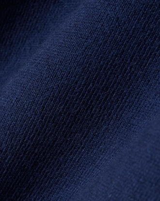 Cotton and Wool Blend Long Sleeved Polo Shirt