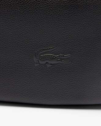 City Court Grain Leather Hobo Bag