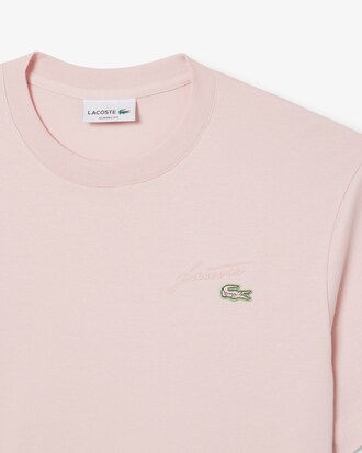 Heavy Jersey Embroidered Signature T-shirt