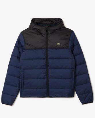 Water-Repellent Quilted Puffed Jacket