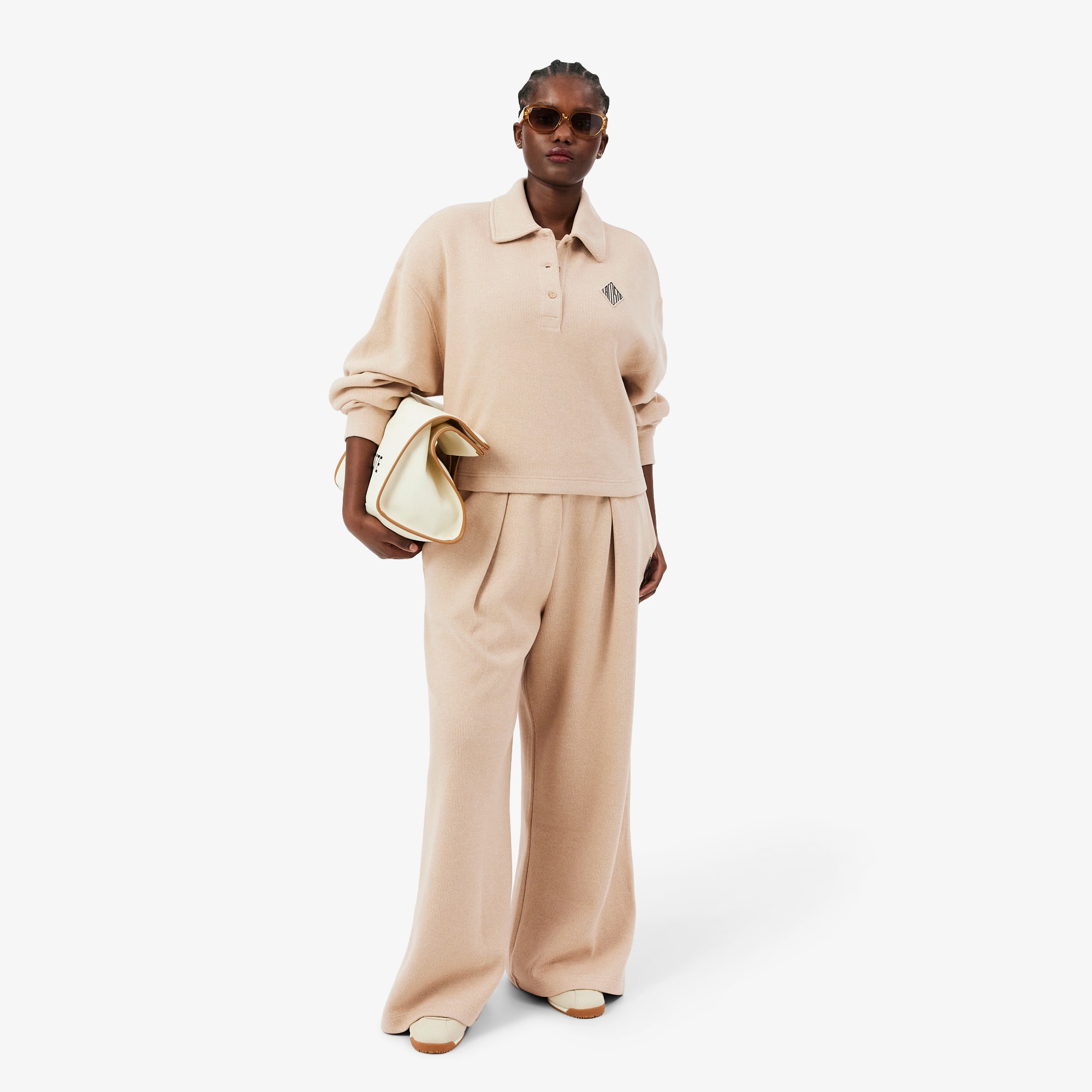 Oversized Ribbed Polo Sweatshirt - undefined - New In 2026 | Lacoste Oversized Ribbed Polo Sweatshirt - undefined - New In 2026 | Lacoste