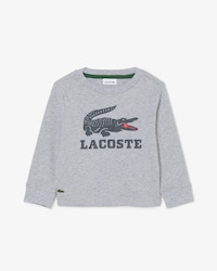 Crocodile Print Fleece Sweatshirt   
