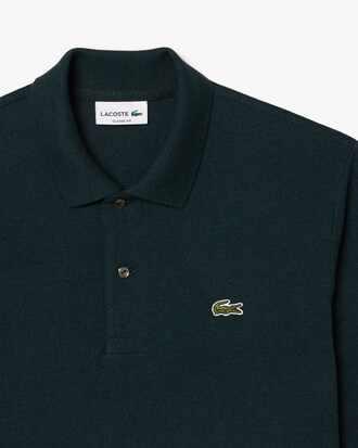Classic Fit Long Sleeved L.12.12 Polo Shirt