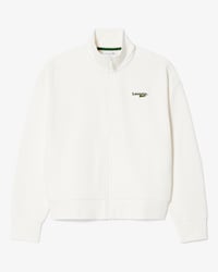 Relaxed Fit Zipped Badge Sweatshirt
