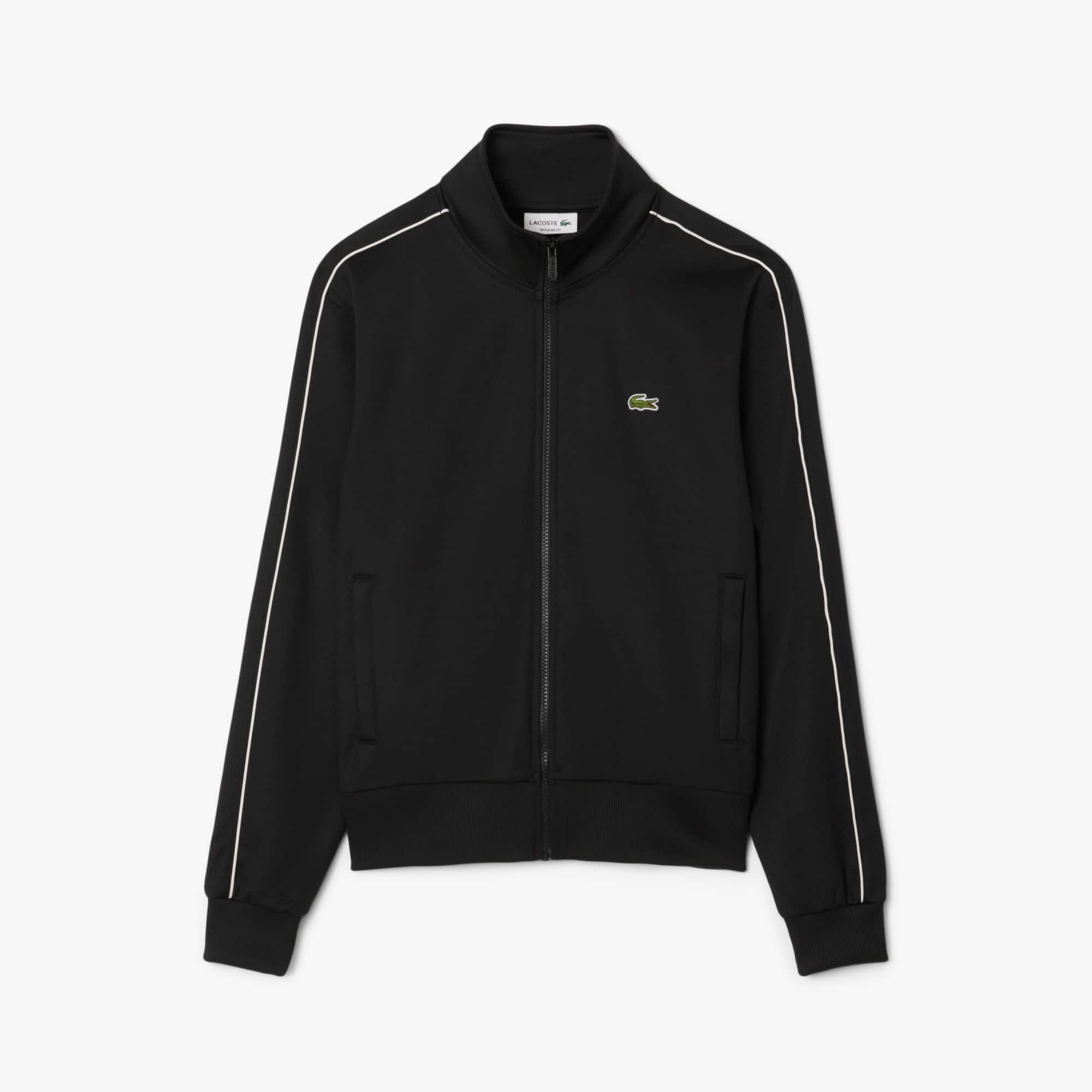 Paris Piqué Zip Front Track Jacket - Men's Sweatshirts - New In