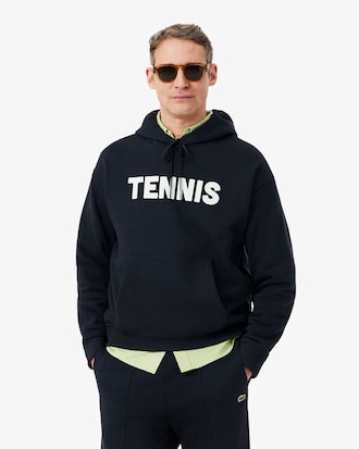 Tennis Print Hoodie