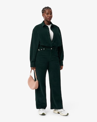 Wide Fit Corduroy Pants