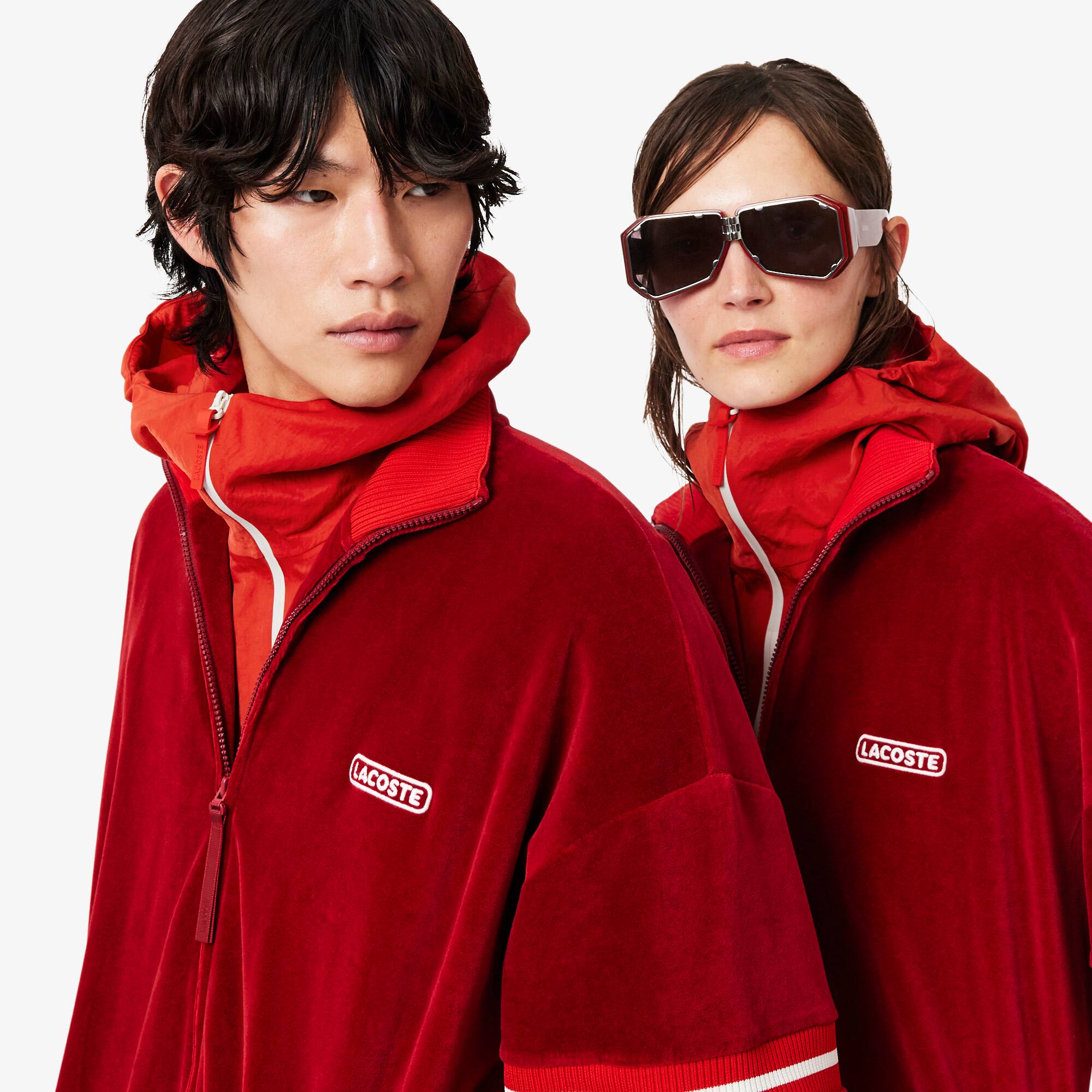 Runway Velour Track Jacket - Men's Sweatshirts - New In 2026 | Lacoste