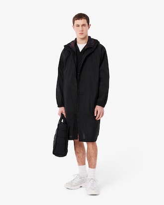 Long Packable Water-Repellent Jacket