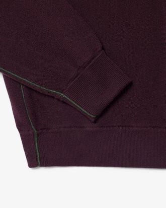 Relaxed Fit Cotton Crew Neck Sweater