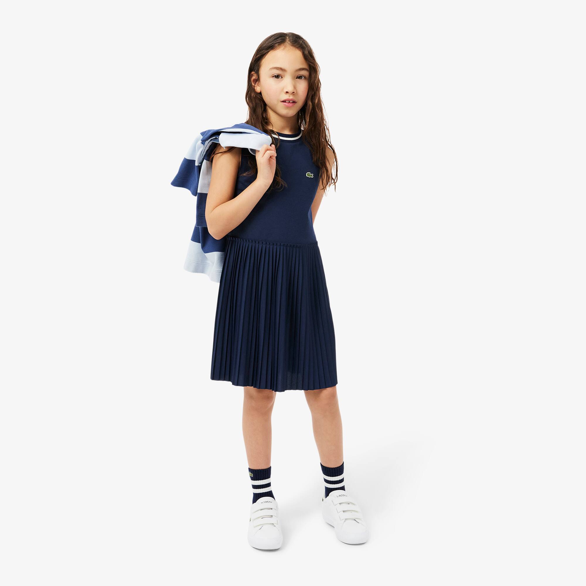 ワンピース LACOSTE Women Mid Skirts EF2655 525 Blue Lacoste Women's Straight Mid-Length Denim Skirt Blue | eBay