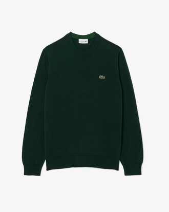 Monochrome Crew Neck Cotton Sweater