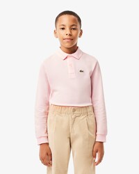 Long Sleeve Petit Piqué Polo Shirt