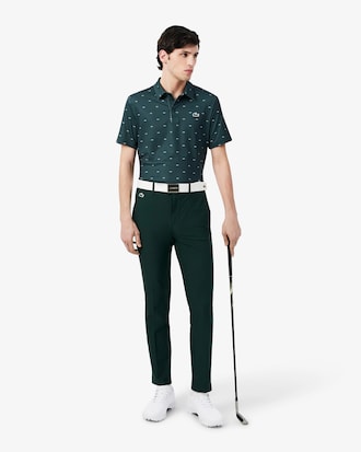 Regular Fit Printed Golf Polo Shirt