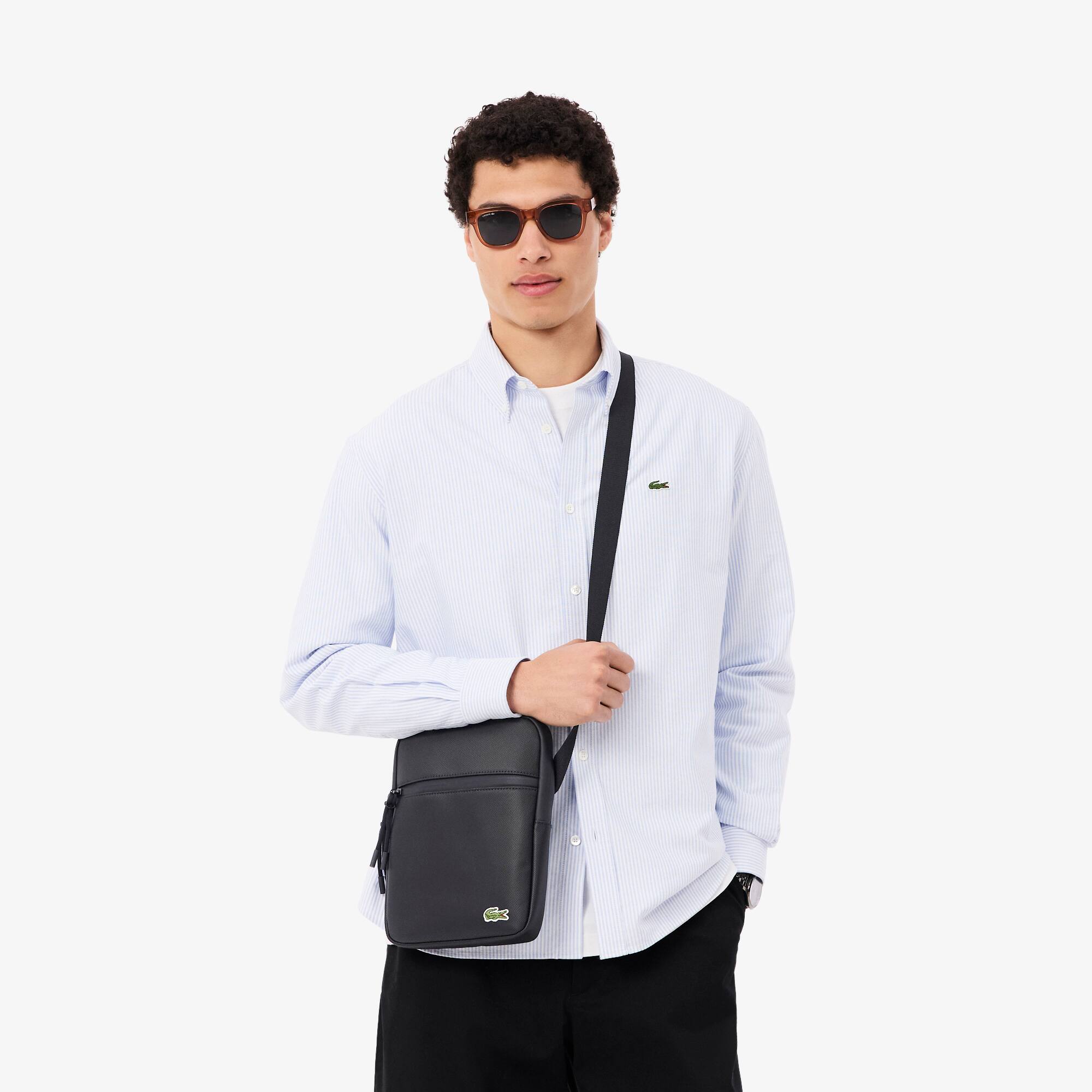Medium LCST Piqué Satchel - Men's Vertical Bags - New In 2026 Medium LCST Piqué Satchel - Men's Vertical Bags - New In 2026