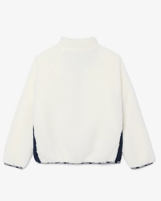Unisex Sherpa Fleece Colour-Block Jacket